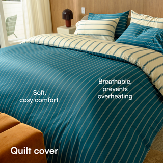 Cooling Bamboo Reversible Quilt Cover