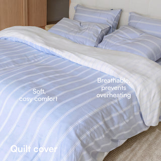 Fur-friendly Bamboo Reversible Quilt Cover