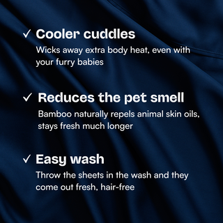 Fur-friendly Bamboo Sheet Set