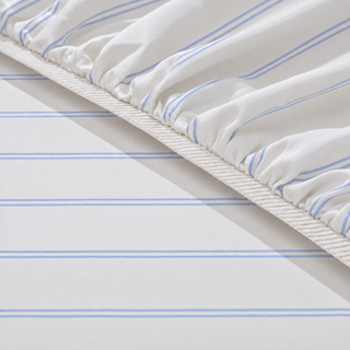 Cooling Bamboo Fitted Sheet | Stripes