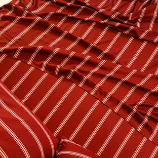 Cooling Bamboo Fitted Sheet | Stripes