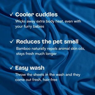 Fur-friendly Bamboo Sheet Set
