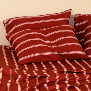Cooling Bamboo Pillowcase Set | Stripes