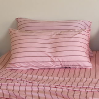 Fur-friendly Bamboo Pillowcase Set | Stripes