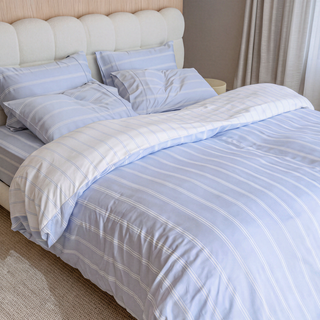Cooling Bamboo Quilt Cover Set | Stripes