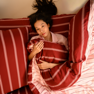 Cooling Bamboo Quilt Cover Set | Stripes