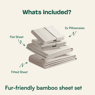 Fur-friendly Bamboo Sheet Set