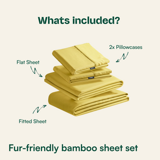 Fur-friendly Bamboo Sheet Set