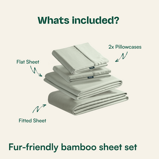 Fur-friendly Bamboo Sheet Set