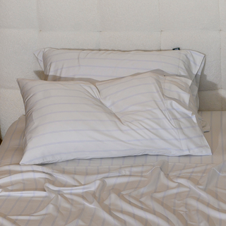 Cooling Bamboo Pillowcase Set | Stripes