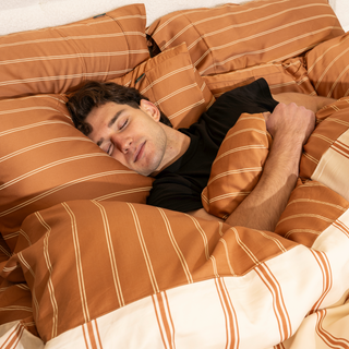 Cooling Bamboo Quilt Cover Set | Stripes