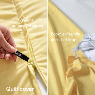 Fur-friendly Bamboo Quilt Cover Set