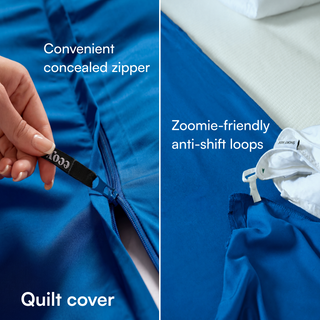Fur-friendly Bamboo Quilt Cover Set