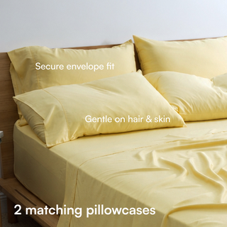 Fur-friendly Bamboo Pillowcase Set