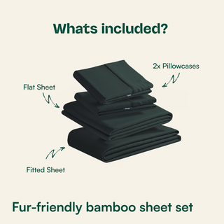 Fur-friendly Bamboo Sheet Set