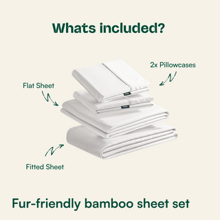 Fur-friendly Bamboo Sheet Set