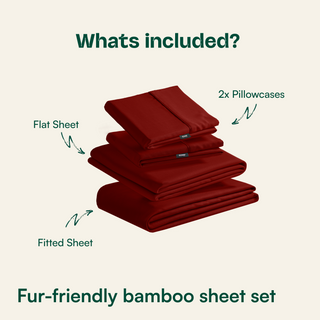 Fur-friendly Bamboo Sheet Set