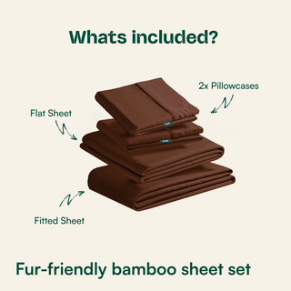 Fur-friendly Bamboo Sheet Set
