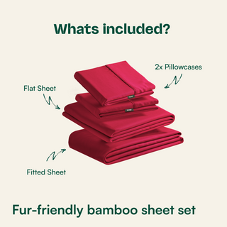 Fur-friendly Bamboo Sheet Set
