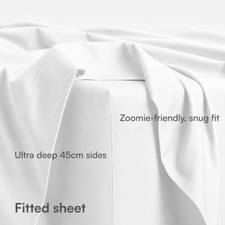 Fur-friendly Bamboo Fitted Sheet
