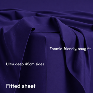 Fur-friendly Bamboo Fitted Sheet