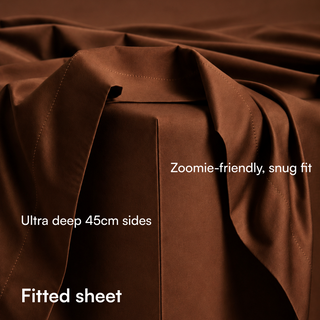 Fur-friendly Bamboo Fitted Sheet
