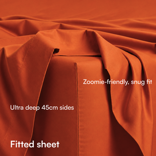 Fur-friendly Bamboo Fitted Sheet