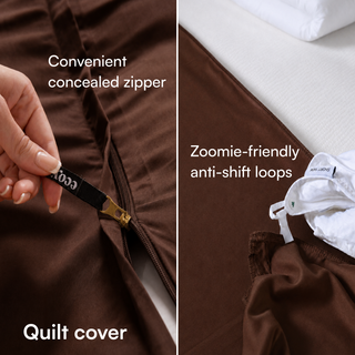 Fur-friendly Bamboo Quilt Cover Set