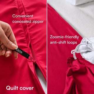 Fur-friendly Bamboo Quilt Cover Set