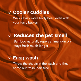 Fur-friendly Bamboo Sheet Set
