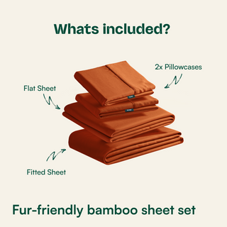 Fur-friendly Bamboo Sheet Set