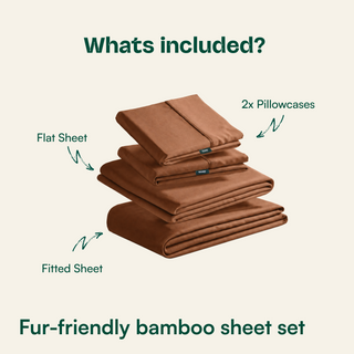 Fur-friendly Bamboo Sheet Set