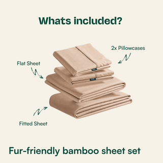 Fur-friendly Bamboo Sheet Set