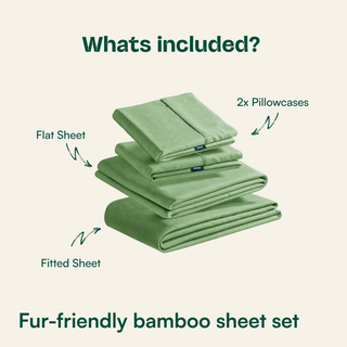 Fur-friendly Bamboo Sheet Set