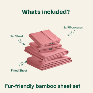 Fur-friendly Bamboo Sheet Set