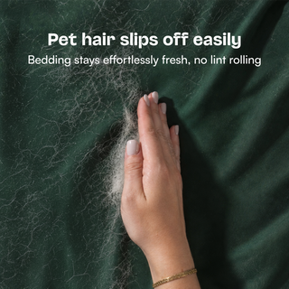 Fur-friendly Bamboo Fitted Sheet