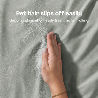 Fur-friendly Bamboo Quilt Cover Set