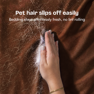 Fur-friendly Bamboo Quilt Cover Set