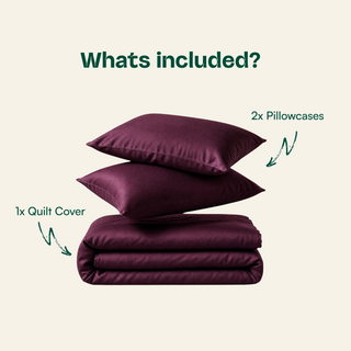 Cooling Bamboo Quilt Cover Set