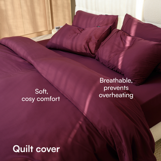 Cooling Bamboo Quilt Cover Set