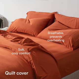Cooling Bamboo Quilt Cover Set