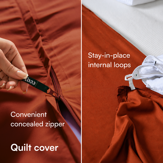 Cooling Bamboo Quilt Cover Set