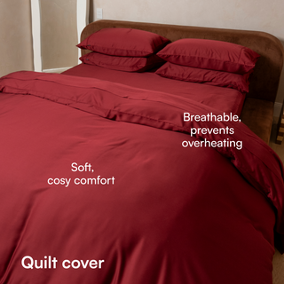 Cooling Bamboo Quilt Cover Set
