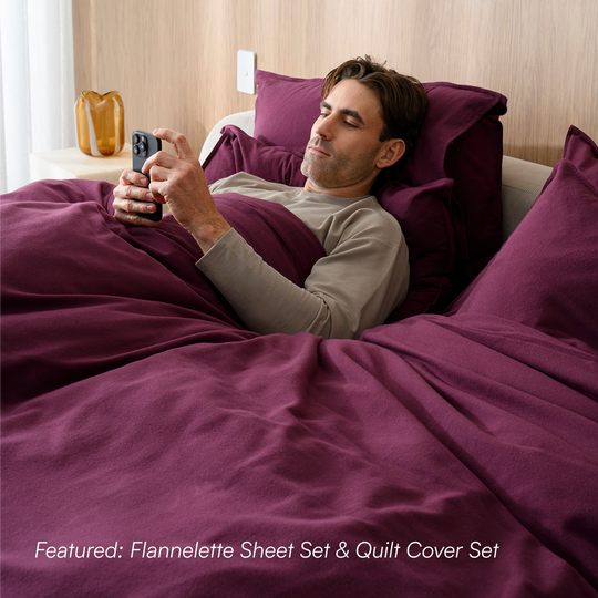 Flannelette Pillowcase Set