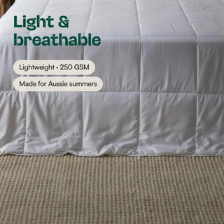Lightweight summer quilt weight