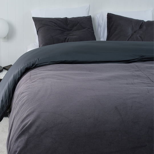 Corduroy Quilt Cover Set