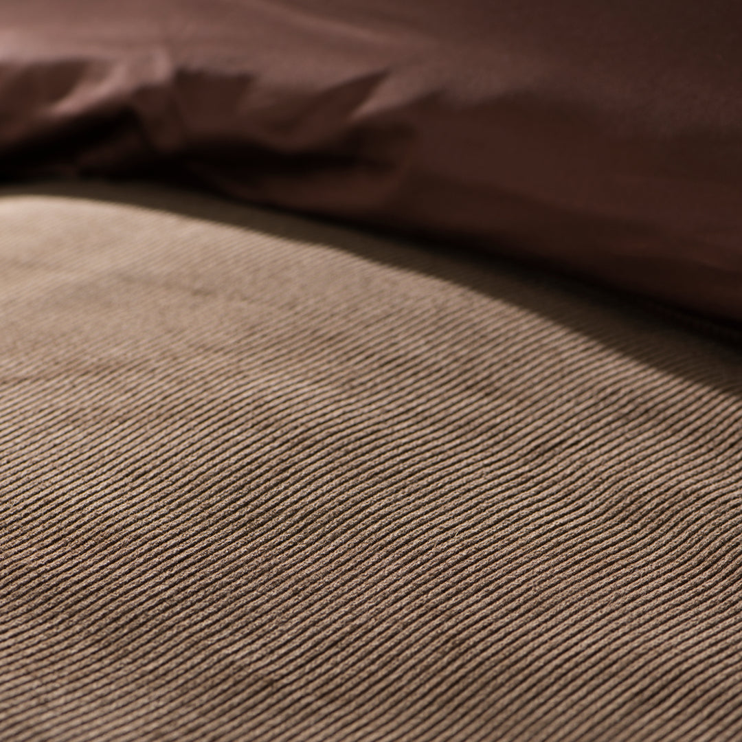 Corduroy Quilt Cover Set