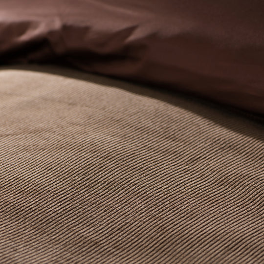 Corduroy Quilt Cover Set