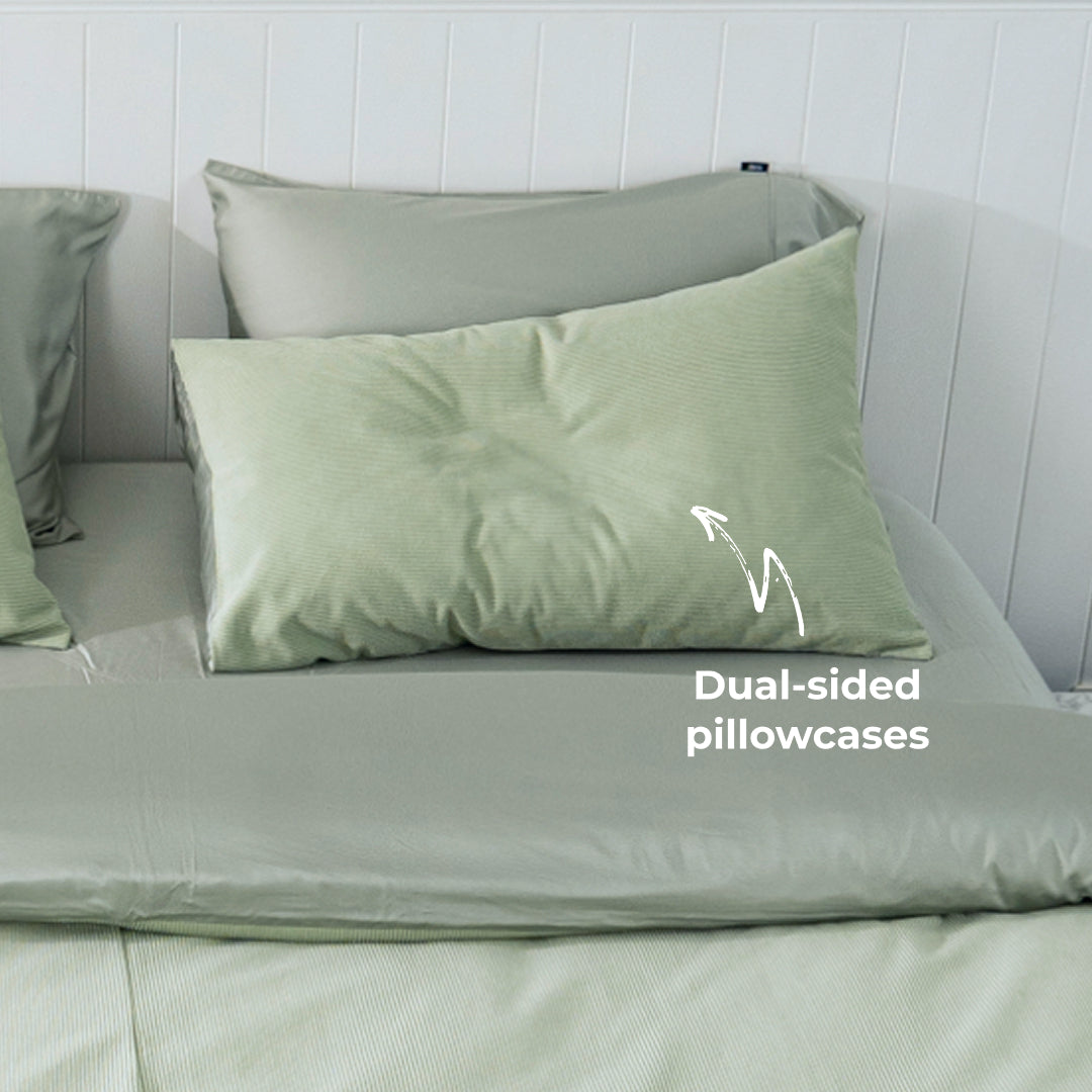 Corduroy Quilt Cover Set