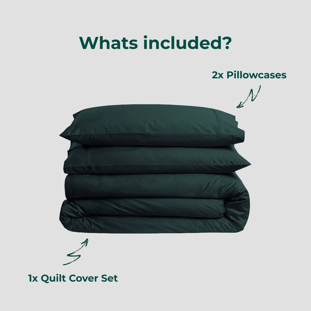 Cooling Bamboo Quilt Cover Set